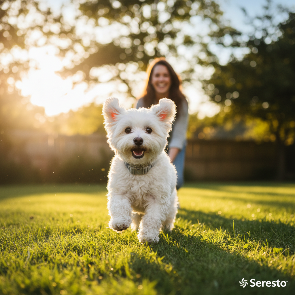 Seresto Small Dog Flea & Tick Collar — 8-Month Protection, 2-Pack